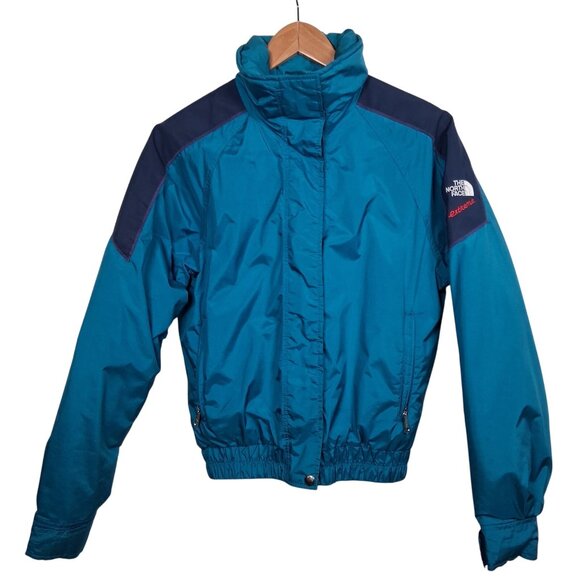 The North Face Jackets & Blazers - Vintage 1990s North Face Extreme Jacket Women 10 Teal Snow Ski Gore Tex Winter
